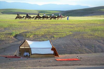 Full-Day Agafay Desert & Atlas Mountains Tour With Camels