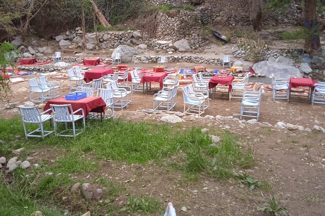 Full Day Trip to Ourika Valleys with waterfalls - Reaching Setti Fatma: Scenic Walk, Basin Views, and the Boat Stroll