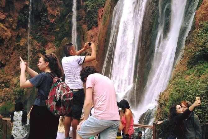 Full Day Trip To Ouzoud Waterfalls From Marrakech & boat ride - Berber Villages and Real Azilal Province, Not Just a City-Front Performance