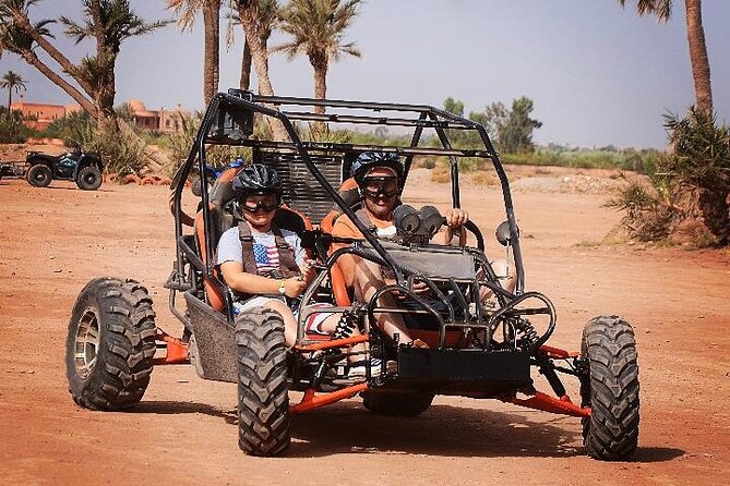 Fun buggies in Agadir Forest and Beach Dunes - Entering Agadir Forest on an ATV-Style Buggy
