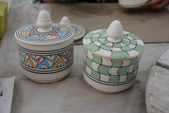 Guided Pottery and Zellige Workshops in Fes Morocco - Your Pottery Workshop: From Hand-Building to Wheel Throwing and Glazing