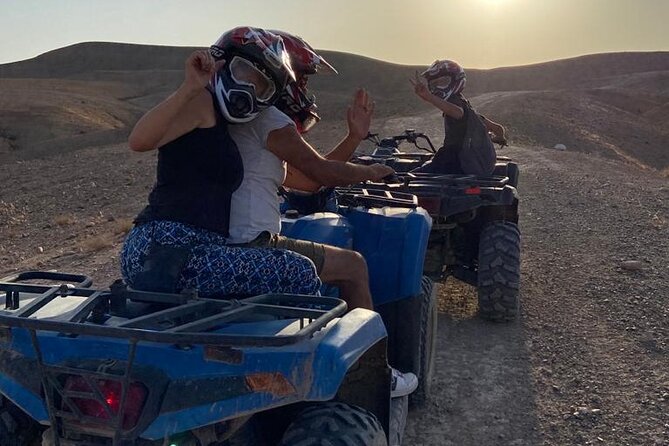 Half-day Agafay Quad Biking - Village tea stop: local hospitality and mud-wall Morocco
