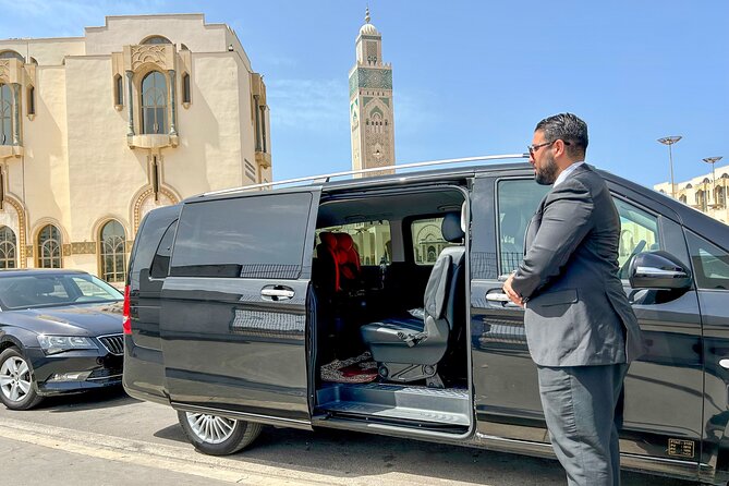 Half Day Private Casablanca City Tour - Habous district, Mohamed V Square, and central market stops