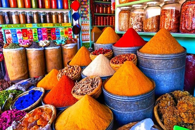 Highlights of Marrakech: Private Half-Day City Tour - Jemaa el-Fnaa, Bab Agnaou, and a quick herbal-store pause