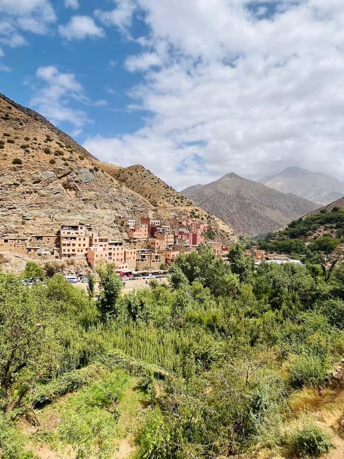 imlil valley atlas mountains guided walk & lunch with locals - Azrou stop: history photos, argan and olive oil, and tea