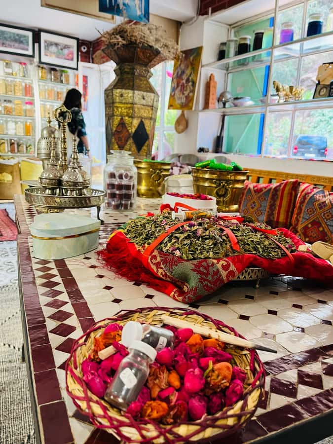 imlil valley atlas mountains guided walk & lunch with locals - Aroumd village visit: terraced fields and stone-on-stone living