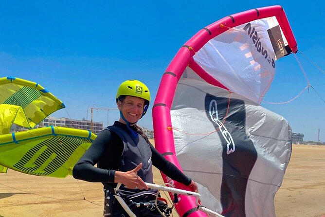 Individual kitesurfing lessons in Essaouira - One-on-one coaching with Achraf and Abdaltif style feedback