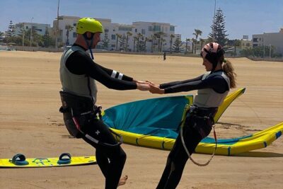 Individual kitesurfing lessons in Essaouira