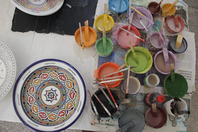 Interactive Pottery Painting and Zellige Mosaic Workshop in Fes - Price, group setup, and value for $43 per person