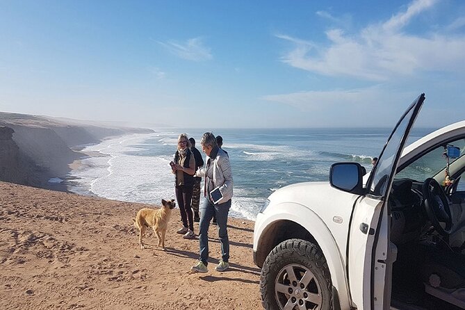 Jeep 4x4 Safari Atlantic Ocean & Desert Dunes with Berber Lunch - Youssef Ibn Tachfine dam: a stop that connects water and daily life
