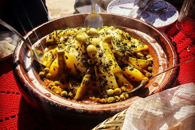 Marrakech: 2-Day Atlas Mountains Trek with Village Stay - Overnight Berber stay: tagine dinner, blankets, and star time