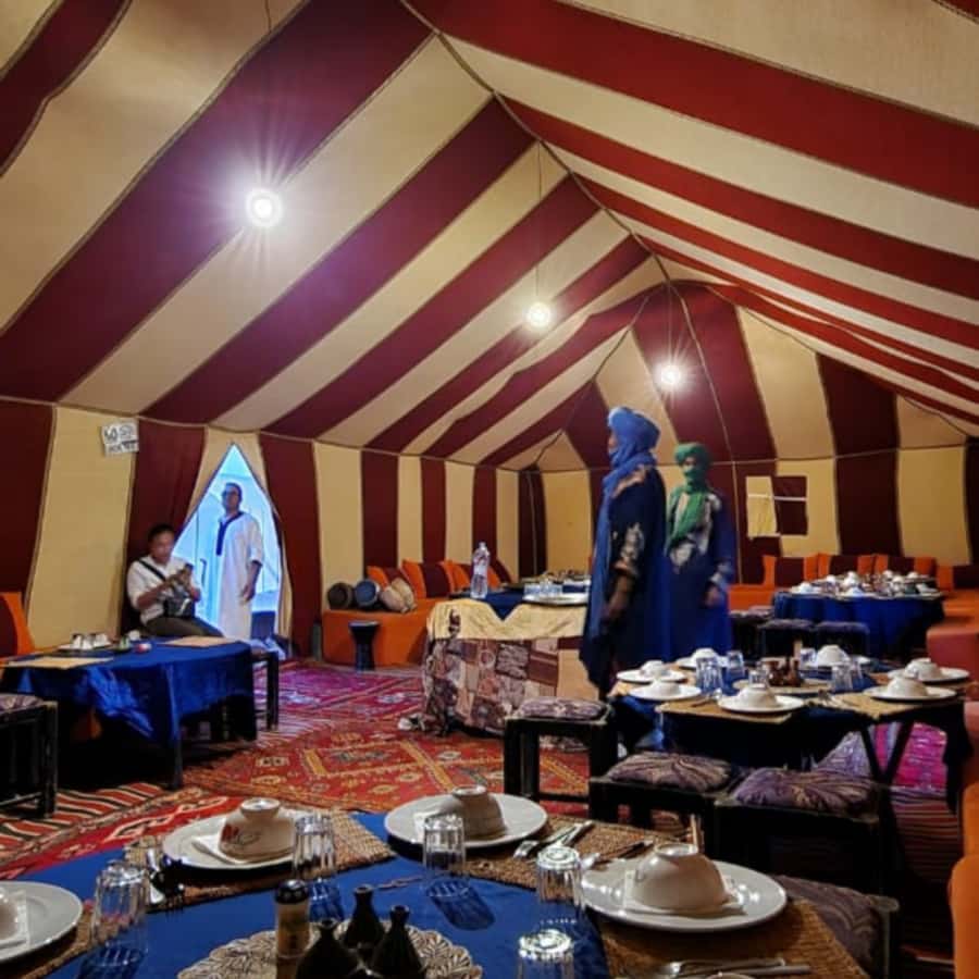Marrakech:2 Days tour to Sahara Zagora Desert & AitBenHaddou - Drâa Valley in the afternoon: oasis breaks and real photo stops
