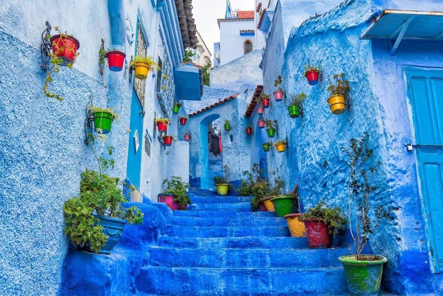 Marrakech: 3-Day Private Imperial Cities & Chefchaouen Tour - Day 2: Fez UNESCO medina landmarks, souks, and the ride to blue Chefchaouen
