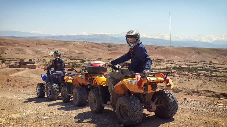 Marrakech: 3-Hour Quad Bike Adventure - Getting Picked Up From Your Riads: Easy Start, Straight to the Action