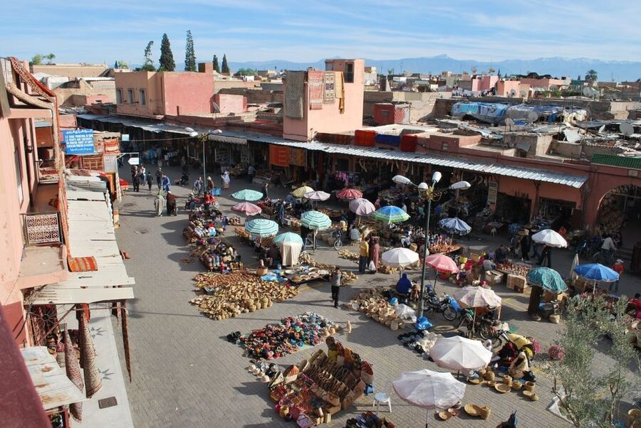 Marrakech 3-Hour Walking Tour - Jemaa el Fna Square at the end: where Marrakech becomes a show