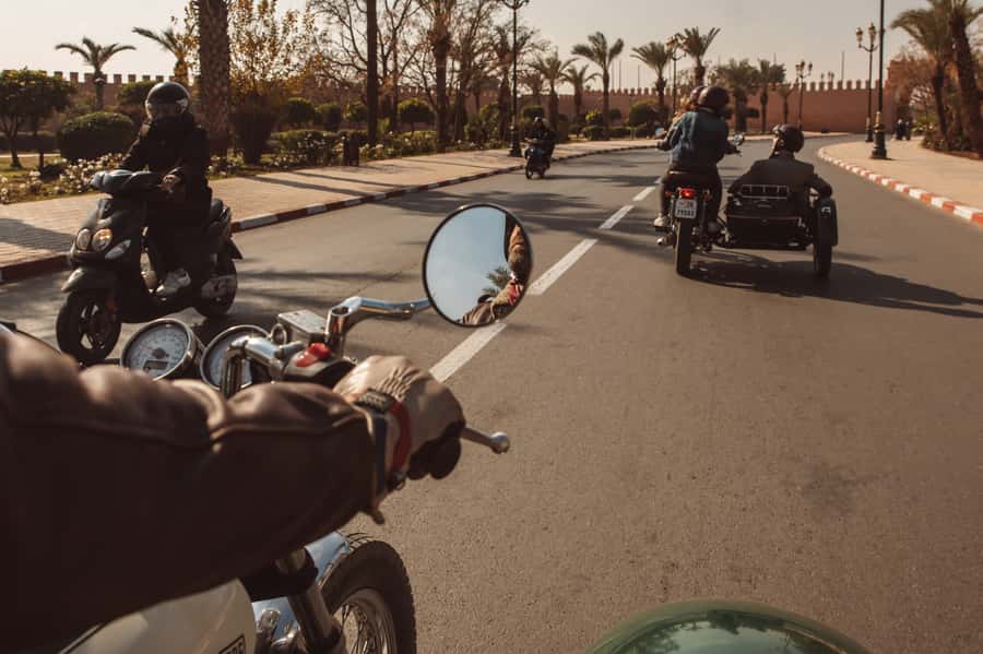 Marrakech : 3h off the beaten path private sidecar ride - Route flexibility: how the guide tailors your experience