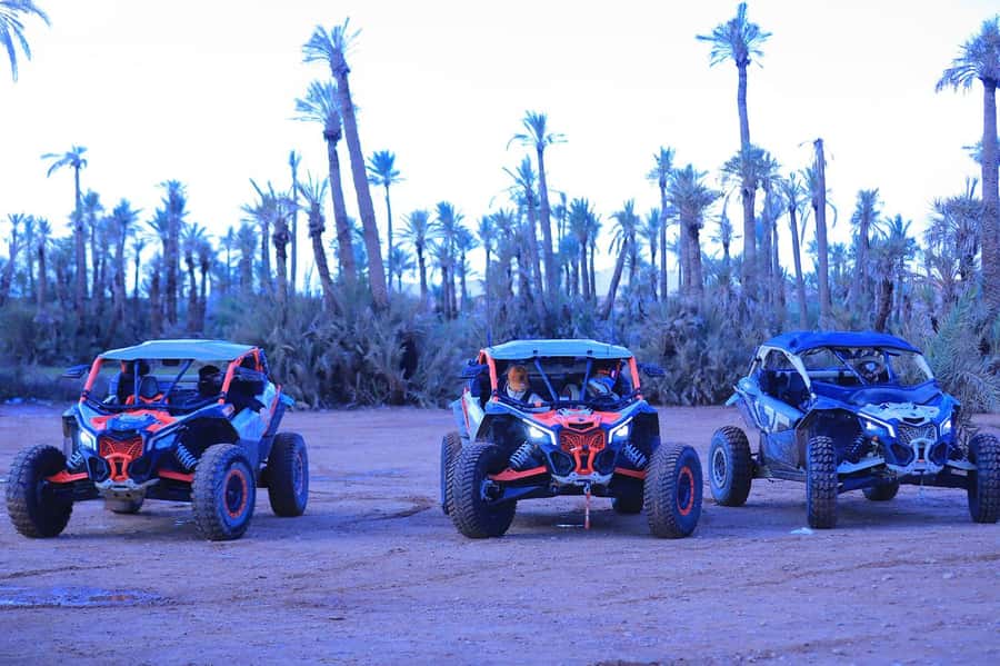 MARRAKECH ADVENTURE : Buggy Can-Am Maverick X3 - Getting from your pickup to the desert base