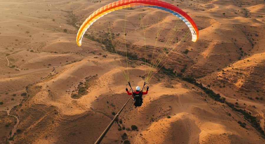 Marrakech Adventure: Paragliding, Camel Ride & Breakfast - Berber breakfast and mint tea: fuel that tastes like Morocco