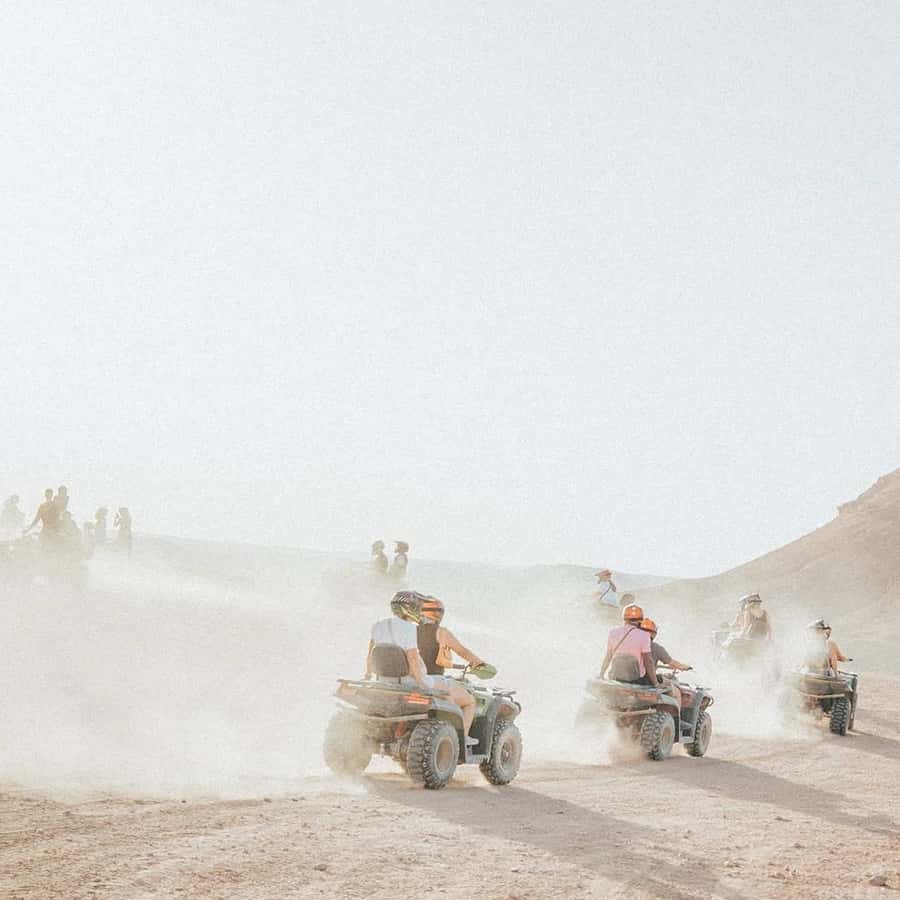 Marrakech: Agafay Desert Camel Ride & Quad with Dinner Show - Tea stops and photo breaks: how the day stays scenic