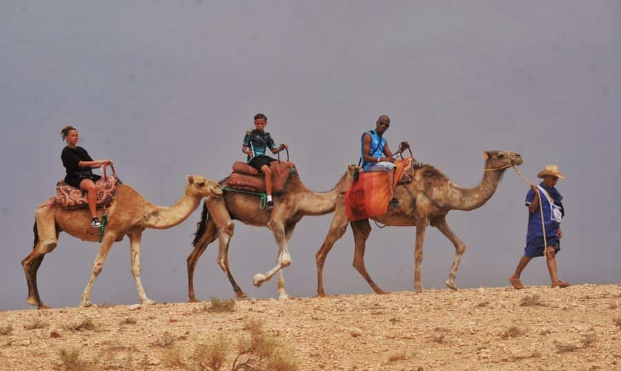 Marrakech Agafay desert: Camel Ride, Sunset, Dinner show - Dinner Under the Stars: Tagine, Couscous, and the Point of the Feast