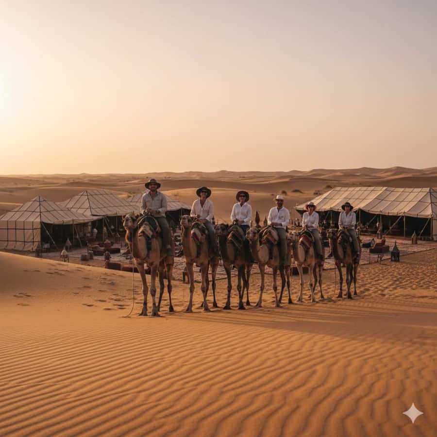 Marrakech: Agafay desert camel ride with dinner & spectacle - Value Check for $37, What You Are Really Getting