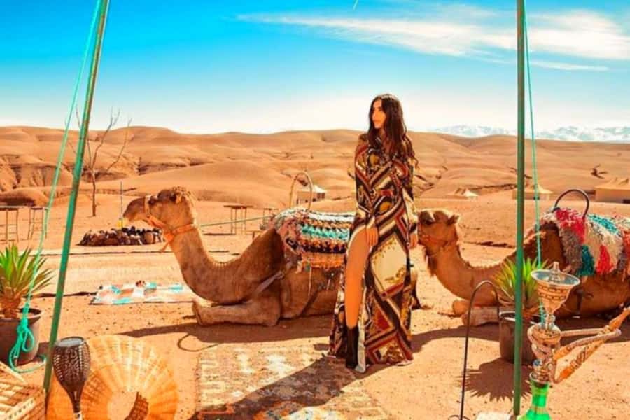 Marrakech: Agafay Desert Camp Lunch with Camel Ride and Pool - Why Agafay Beats a Long Desert Trip