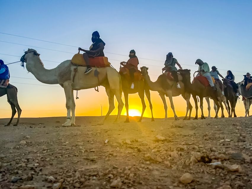 Marrakech: Agafay Desert Escape with Quad or Camel Ride - Camel ride: a slower sunset moment