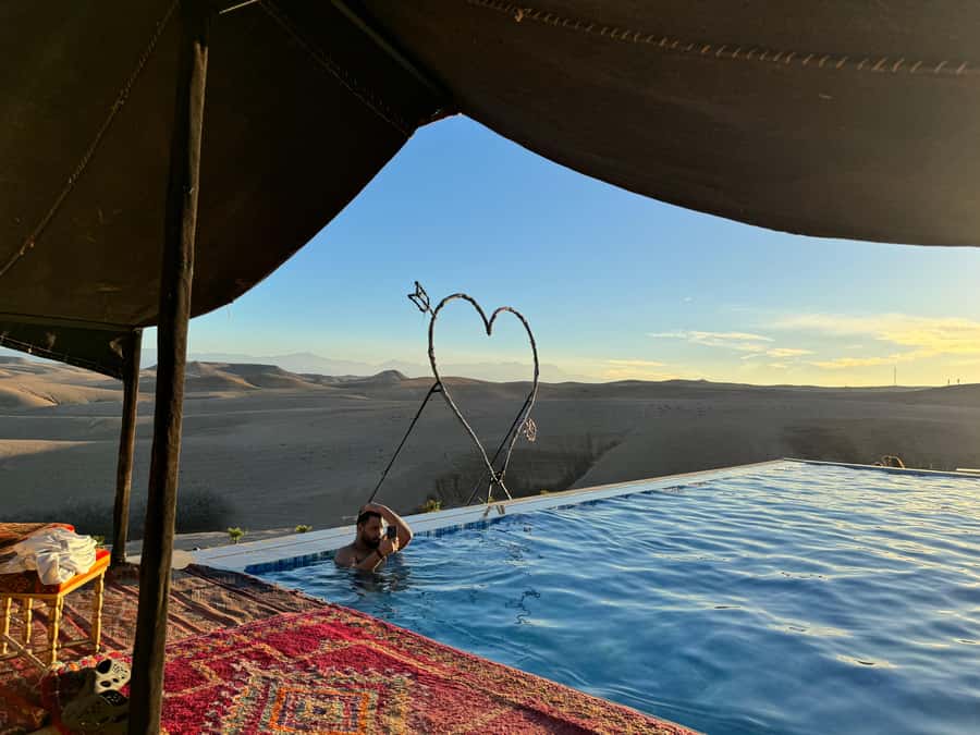 Marrakech: Agafay Desert Escape with Swimming Pool and Lunch - The Second Swimming Window: Sun Time and Unhurried Views