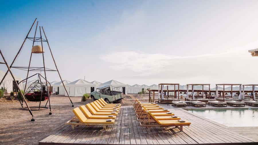 Marrakech: Agafay Desert Inara Camp Pool Day Pass w/ Dinner - Pool time that actually matters: heated water and how to use it well