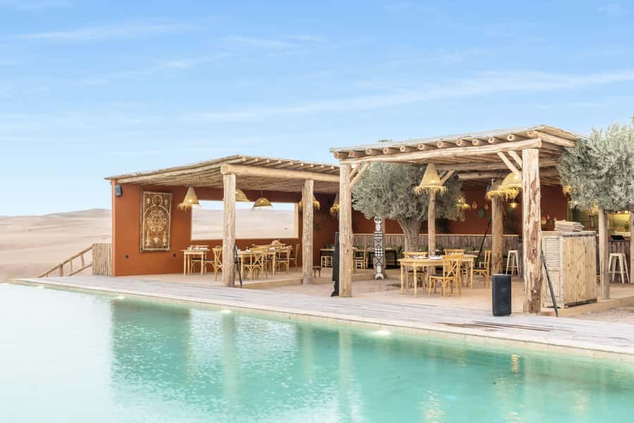 Marrakech: Agafay Desert Inara Camp Pool Day Pass with Lunch - After lunch: optional activities that are fun, not mandatory