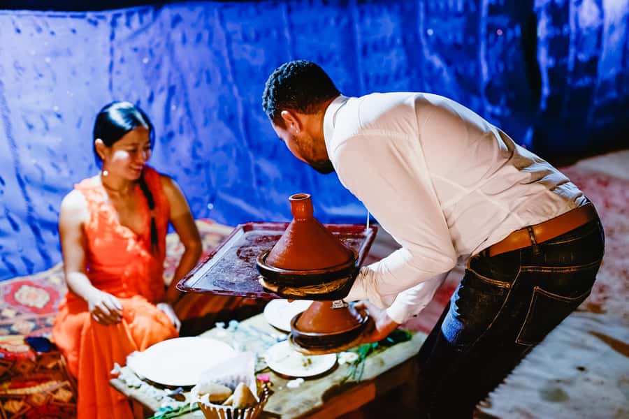 Marrakech: Agafay Desert Pool, Dinner & Live Show Experience - Moroccan music and shows: what the evening looks like after dinner