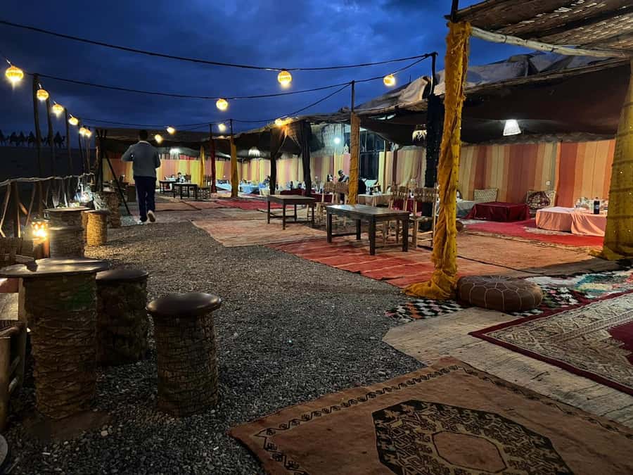 Marrakech: Agafay Desert Quad Bike & Camel Ride with Dinner - Camel riding at sunset: the best hour of the day