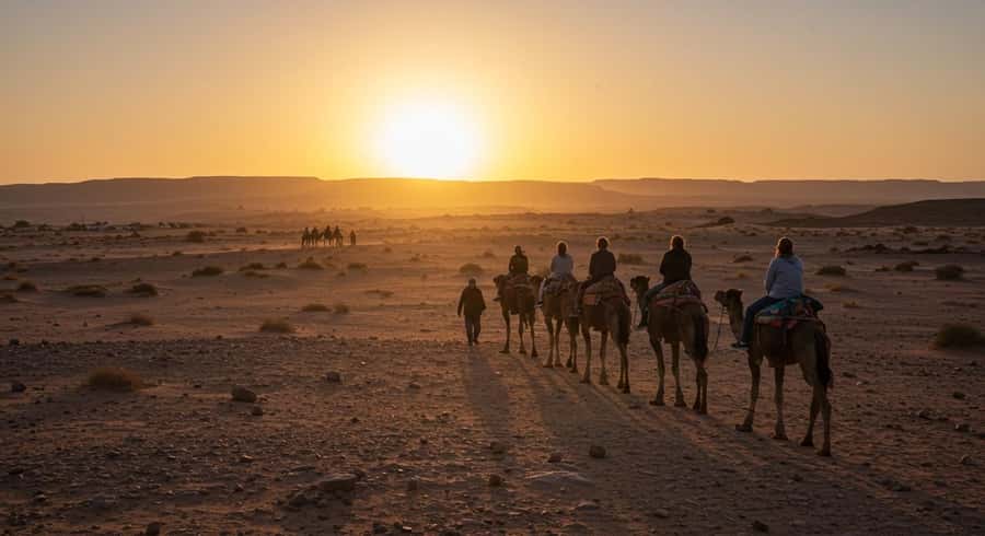 Marrakech: Agafay Desert Quad Bike & Camel Ride with Dinner - Quad bike dunes: fun, controlled, and shared