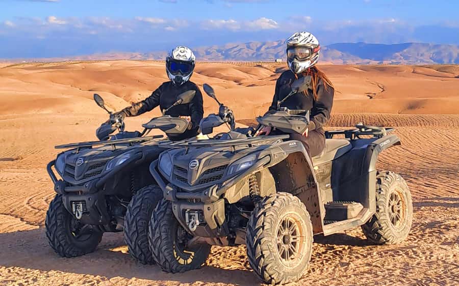 Marrakech: Agafay Desert Quad Bike Tour with Moroccan Tea - Agafay Desert quad biking, why this feels different near Marrakech