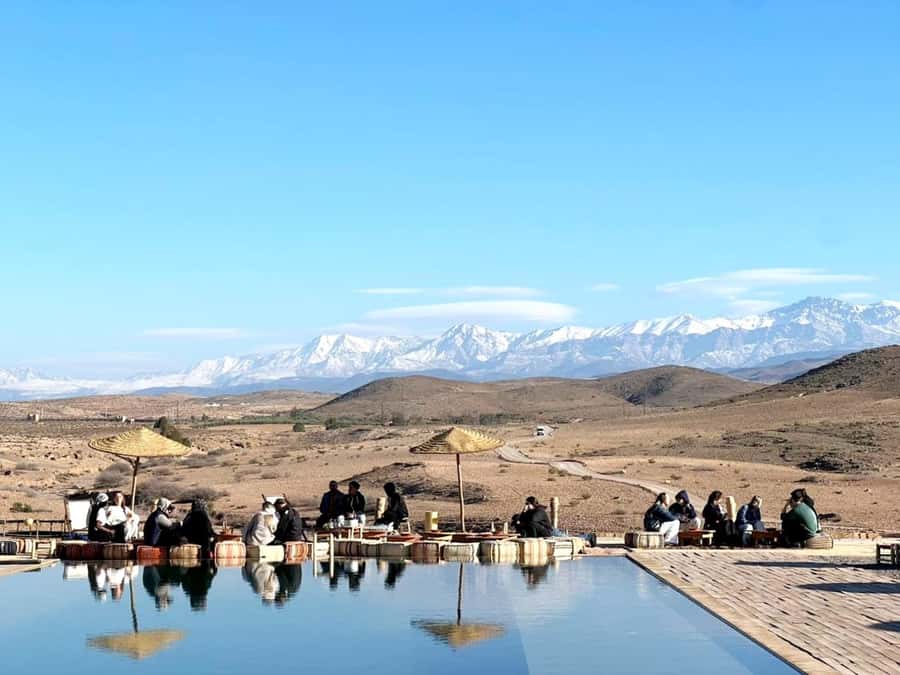 Marrakech: Agafay Desert Quad Biking & Dinner Show - Quad biking in Agafay: what to expect from the shared 35 minutes