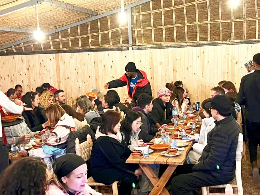 Marrakech: Agafay Desert Quad Biking & Dinner Show - Weather and what to pack: the sweater rule for Agafay nights