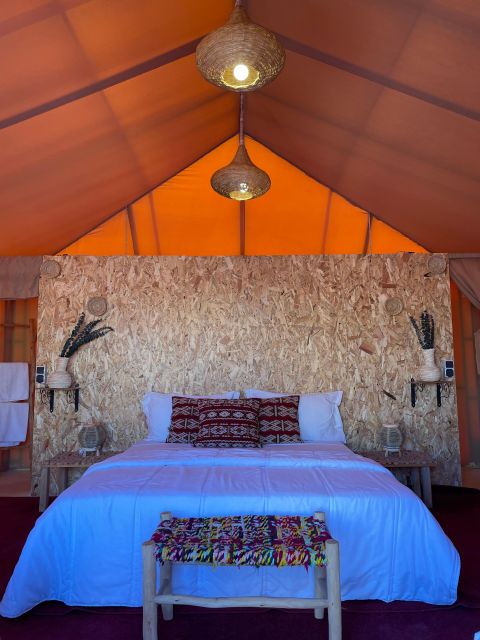 Marrakech: Agafay Desert Retreat, Tent, Dinner, Show & Pool - Dinner in the Desert: Tagine, Couscous, Fire, Gnawa, and Belly Dance