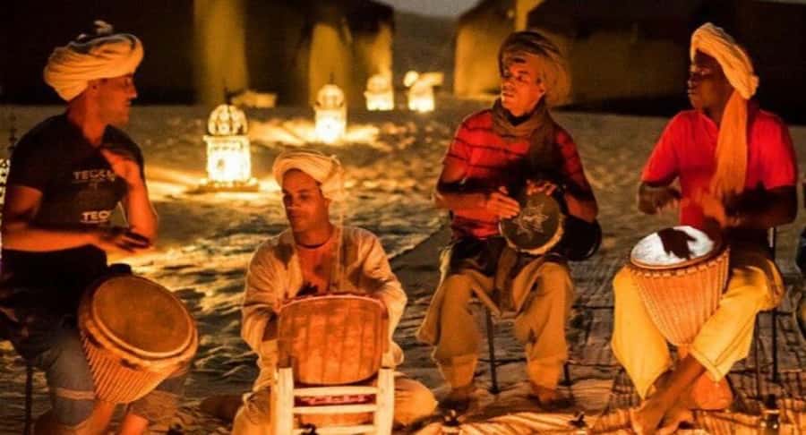 Marrakech: Agafay Ds Sunset with Dinner, Show & Tuareg Music - Argan Oil Cooperative Stop, Where the Product Has a Story