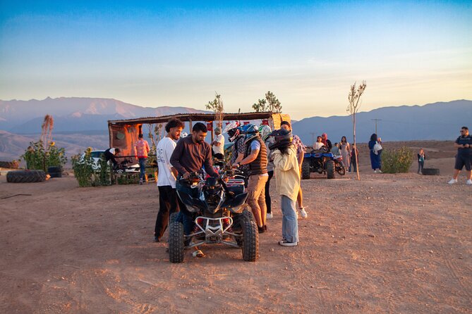 Marrakech Agafay quad bike camel ride with diner music fier show - Who this is best for, and who should think twice