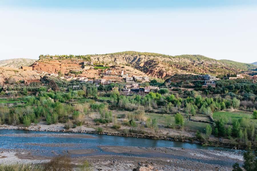 Marrakech: Atlas Mountains and 5 Valleys Day Tour with Lunch - The optional mountain walk around 1900 m