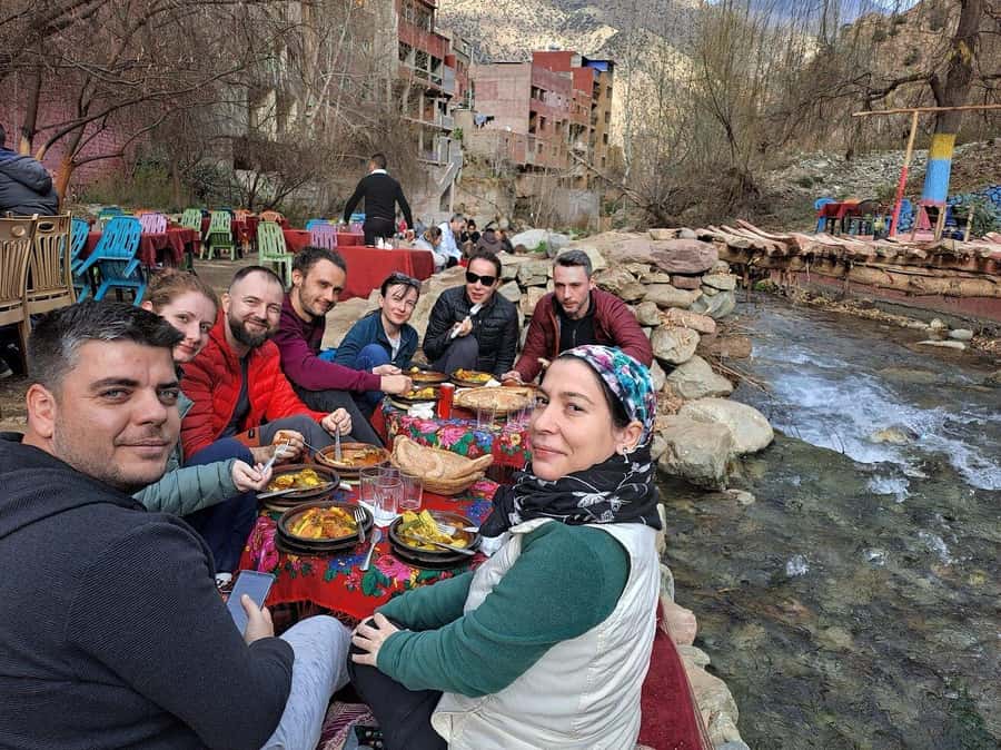 Marrakech: Atlas Mountains, Ourika Valley, Waterfall & Guide - Lunch by the River and Free Time in Setti Fatma