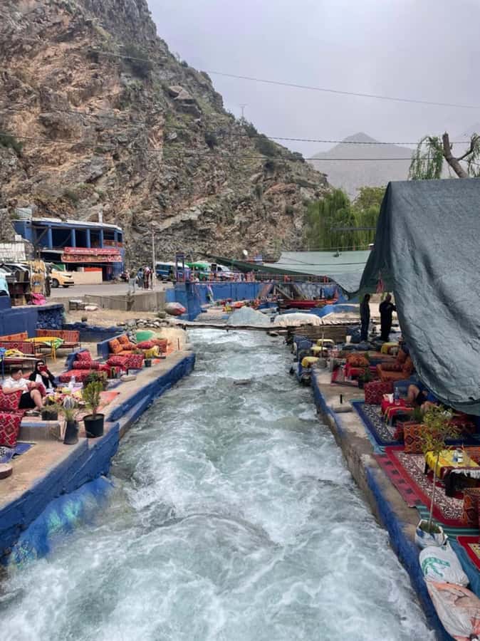 Marrakech: Atlas Mountains, Waterfalls, Ourika Valley +Lunch - Ourika Valley Views and the River Setting: Where the Day Starts Feeling Romantic