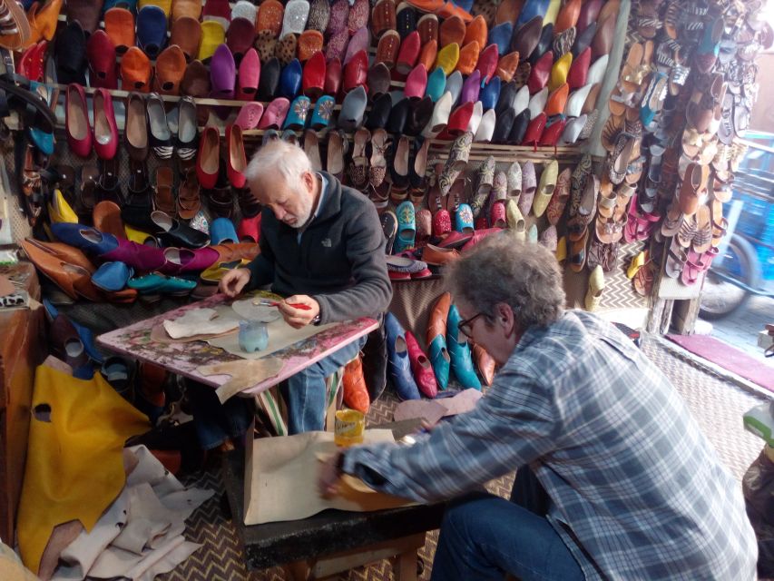 Marrakech: Babouch Making Workshop in the Medina - Choosing Your Leather and Getting the Fit Right