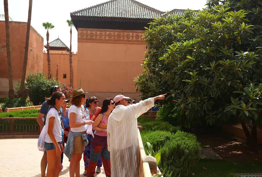 Marrakech: Bahia Palace, Saadian Tombs & Medina Guided Tour - Saadian Tombs: quiet marble, zellij tiles, and the best kind of pause