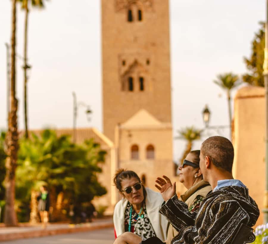 Marrakech: Bahia Palace, Saadian Tombs & Top Highlights Tour - Bahia Palace: cedar ceilings and mosaic courtyards, minus the fantasy