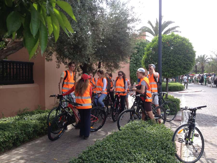 Marrakech: Bicycle Tour with a Local Guide - Saadian Tombs and Bahia Palace: how you see big monuments without museum time