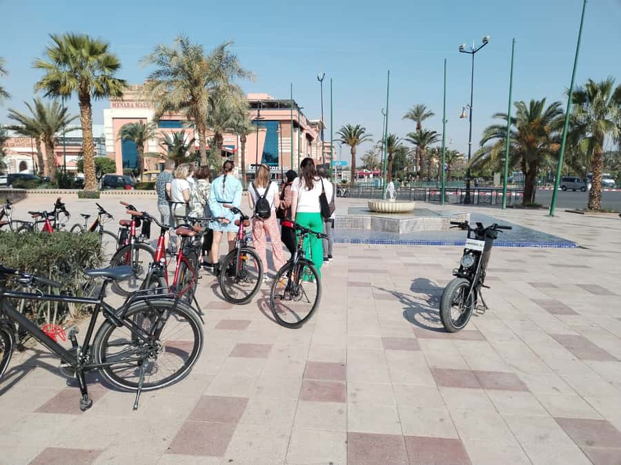 Marrakech: Bicycle Tour with a Local Guide - Meeting Morocco Toubkal Adventure and getting on the bike