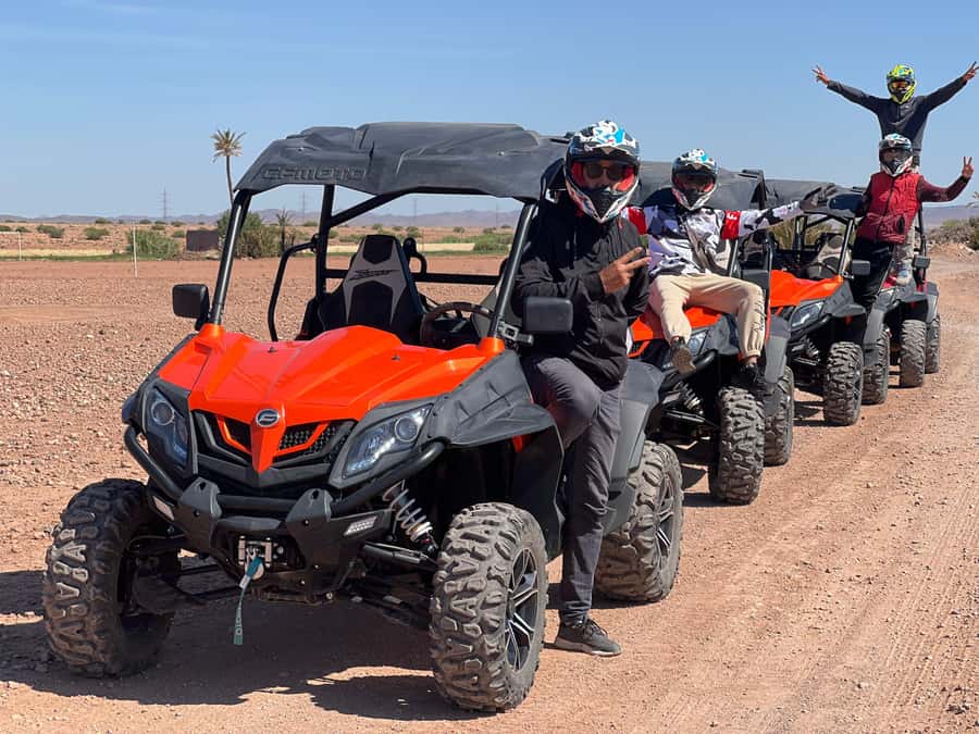 Marrakech Buggy Palmerie and Desert - From your riad to the palm groves, how the morning flows