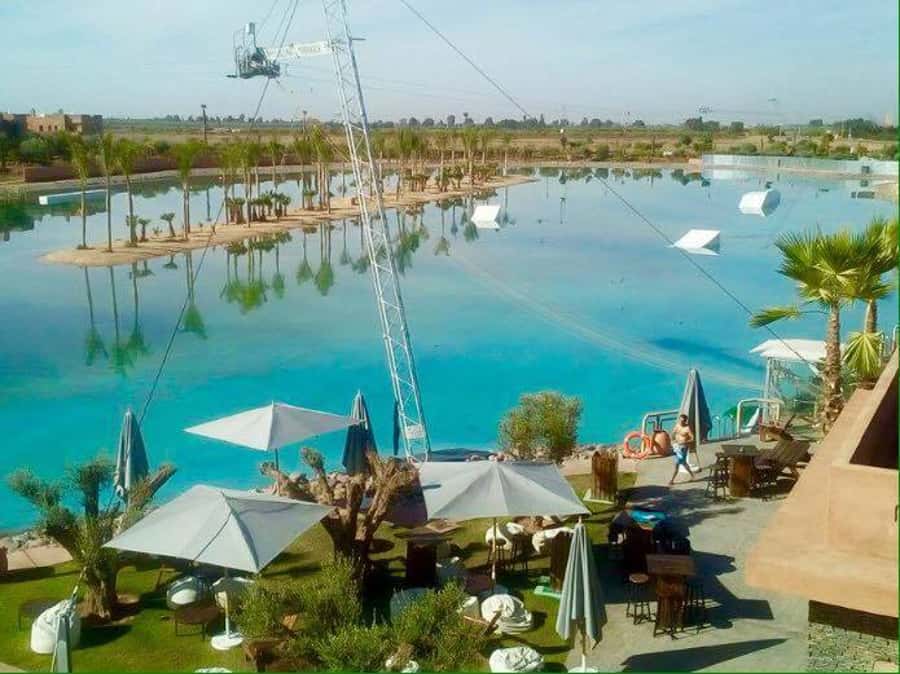 Marrakech: Cable Wakeboarding Experience - The lake, the Atlas views, and why season changes everything