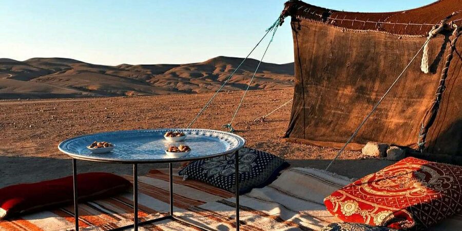 Marrakech: Camel Ride & Sunset Dinner with Fire Show - Argan Oil Women’s Cooperative: more than a quick stop